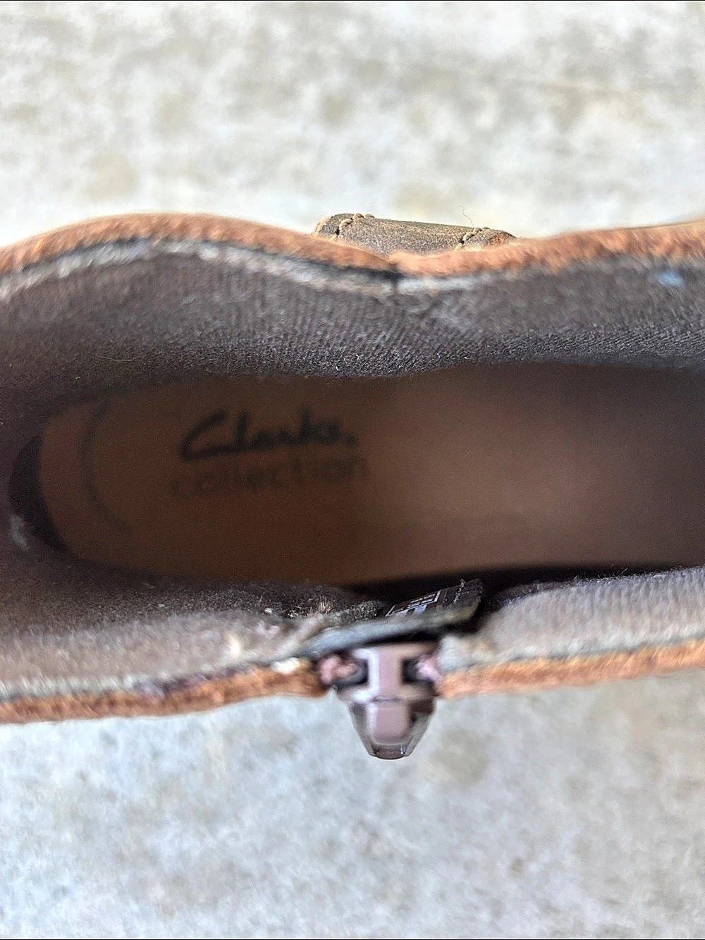 Clarks Angie Spice Women's Brown Ankle Boots US 8 D - Picture 9 of 12